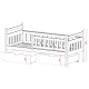 EMMA 80x180 graphite childrens bed Lano Furniture