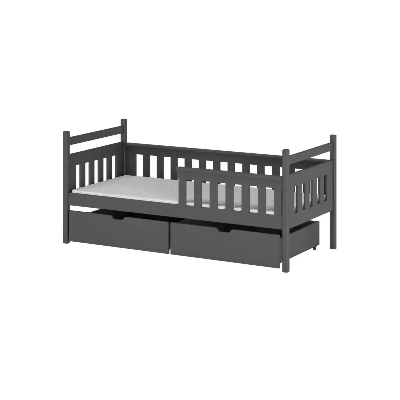 EMMA 90x190 graphite childrens bed Lano Furniture