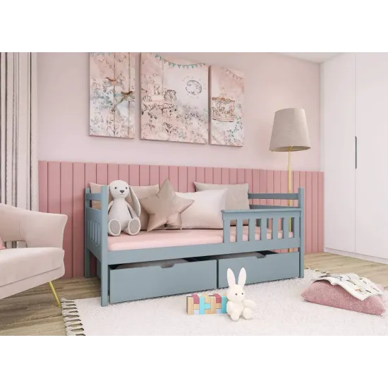 EMMA 80x200 grey childrens bed Lano Furniture EMMA 80x200 grey childrens bed Lano Furniture