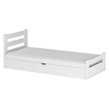 NELA 90x200 white children's bed Lano Furniture