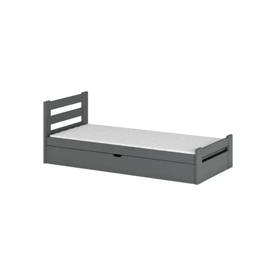 NELA 80x180 graphite childrens bed Lano Furniture NELA 80x180 graphite childrens bed Lano Furniture