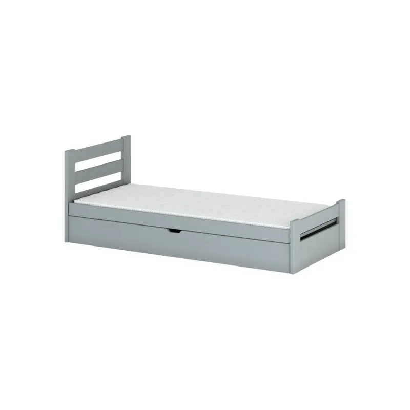 NELA 80x180 grey childrens bed Lano Furniture