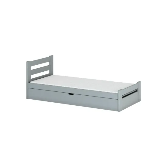 NELA 80x200 grey childrens bed Lano Furniture