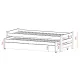 Παιδικό Κρεβάτι ANIS 80x200 - pine Παιδικό Κρεβάτι ANIS 80x200 - pine