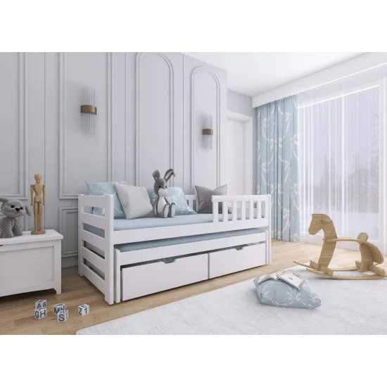 BOLKO 80x180 white bunk bed Lano Furniture