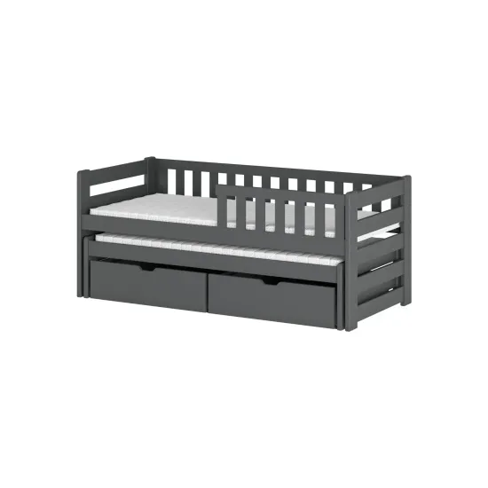 BOLKO 80x160 graphite bunk bed Lano Furniture