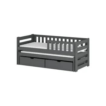 BOLKO 90x200 graphite bunk bed Lano Furniture