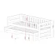 BOLKO 80x160 grey bunk bed Lano Furniture