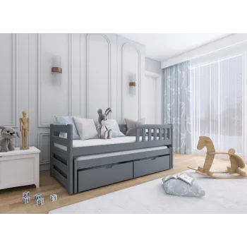 BOLKO 80x200 grey bunk bed Lano Furniture