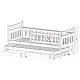 DOMINIK 80x160 white bunk bed Lano Furniture
