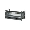 DOMINIK 90x200 graphite bunk bed Lano Furniture