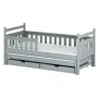 DOMINIK 80x200 grey bunk bed Lano Furniture