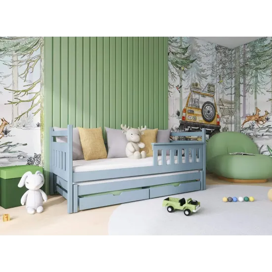DOMINIK 80x200 grey bunk bed Lano Furniture DOMINIK 80x200 grey bunk bed Lano Furniture
