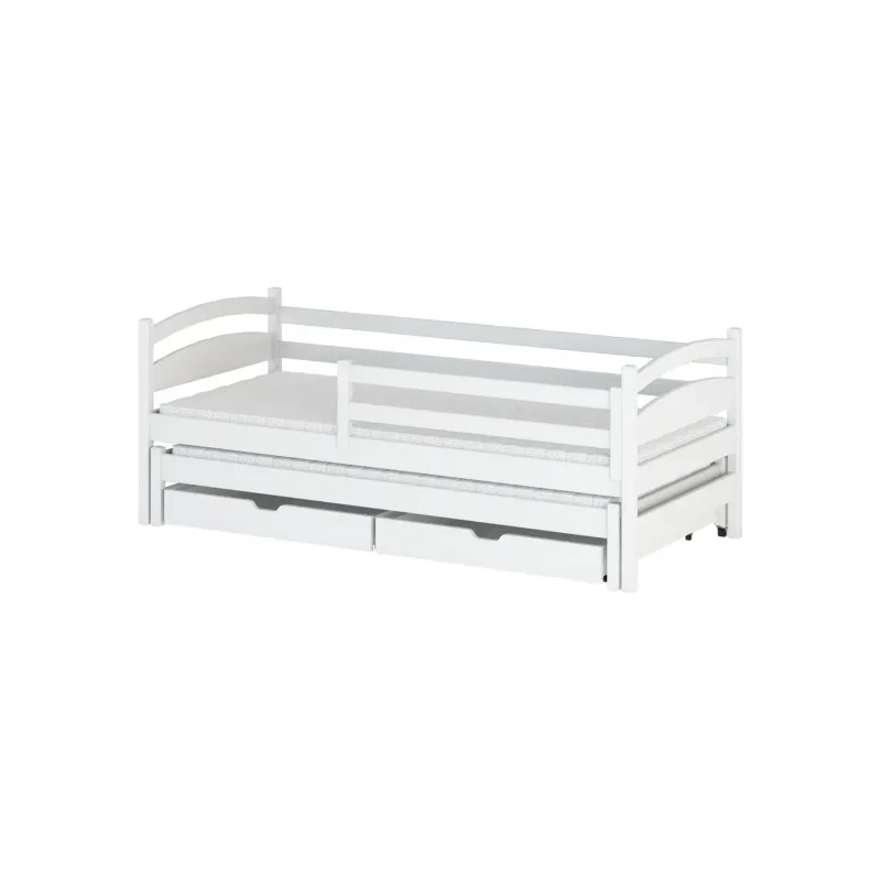 TOSIA 80x160 white bunk bed Lano Furniture