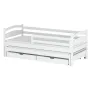 TOSIA 80x160 white bunk bed Lano Furniture