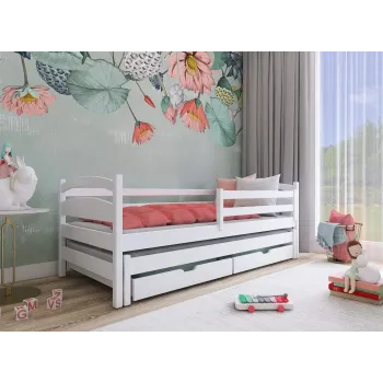 TOSIA 80x160 white bunk bed Lano Furniture