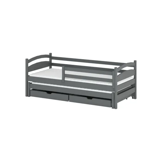 TOSIA 80x160 graphite bunk bed Lano Furniture