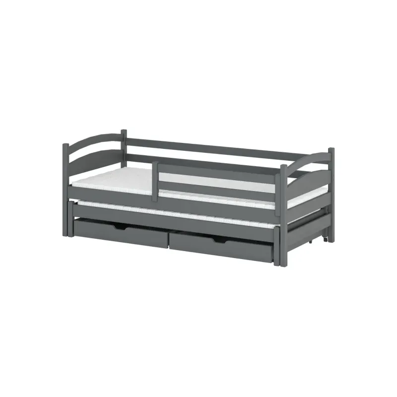 TOSIA 90x190 graphite bunk bed Lano Furniture