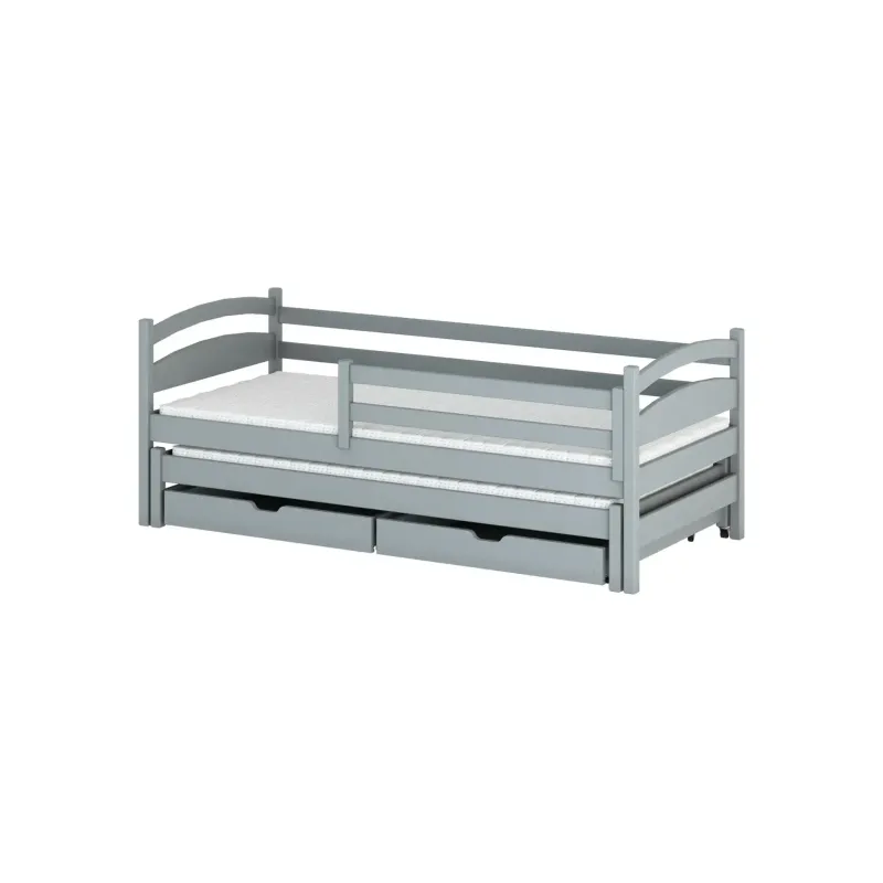 TOSIA 80x200 grey bunk bed Lano Furniture