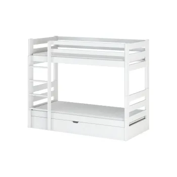AYA 90x200 white bunk bed Lano Furniture