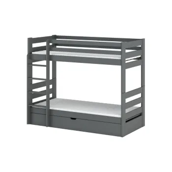 AYA 80x200 graphite bunk bed Lano Furniture