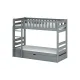 FOCUS 90x200 grey bunk bed Lano Furniture FOCUS 90x200 grey bunk bed Lano Furniture