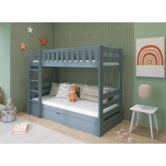 FOCUS 90x200 grey bunk bed Lano Furniture FOCUS 90x200 grey bunk bed Lano Furniture