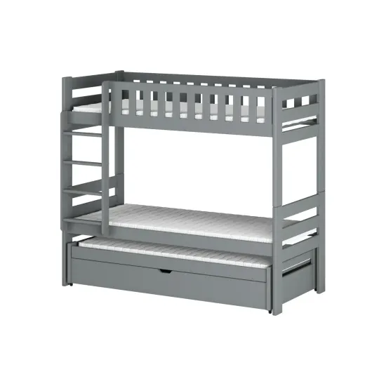 HARVEY 90x200 grey bunk bed Lano Furniture HARVEY 90x200 grey bunk bed Lano Furniture