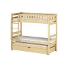HARVEY 90x200 pine bunk bed Lano Furniture