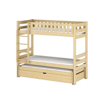 HARVEY 90x200 pine bunk bed Lano Furniture