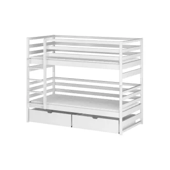 LOFT 80x180 white bunk bed Lano Furniture