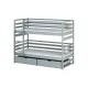 LOFT 80x160 grey bunk bed Lano Furniture