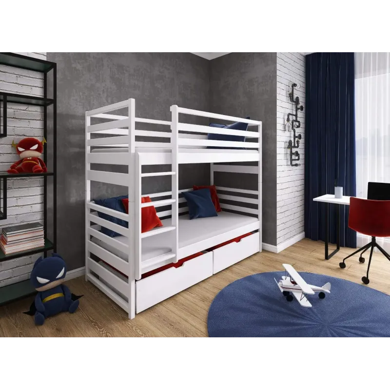 LOFT 80x160 pine bunk bed Lano Furniture