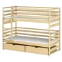 LOFT 80x180 pine bunk bed Lano Furniture