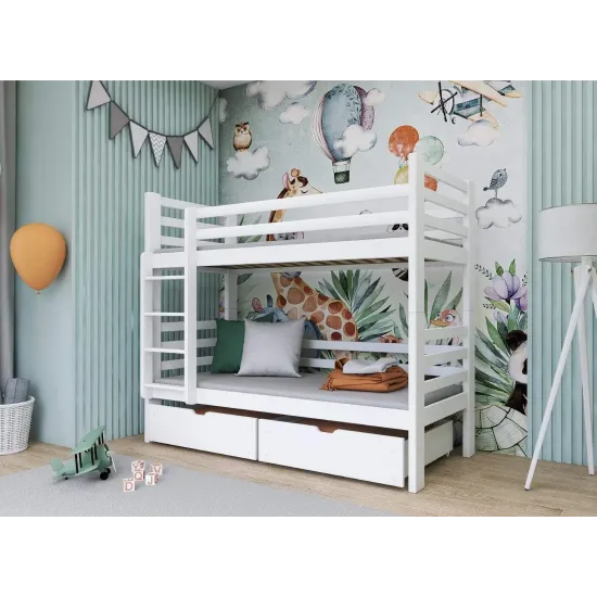 PATRYK 80x180 graphite bunk bed Lano Furniture PATRYK 80x180 graphite bunk bed Lano Furniture