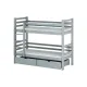 PATRYK 80x160 grey bunk bed Lano Furniture PATRYK 80x160 grey bunk bed Lano Furniture