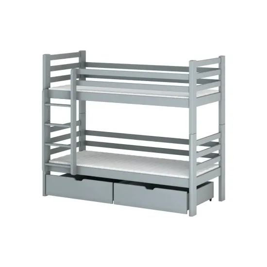 PATRYK 90x190 grey bunk bed Lano Furniture PATRYK 90x190 grey bunk bed Lano Furniture