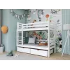 PATRYK 90x200 grey bunk bed Lano Furniture