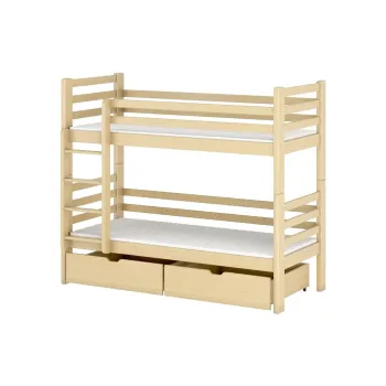 PATRYK 90x190 pine bunk bed Lano Furniture
