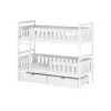 TEZO 80x160 white bunk bed Lano Furniture