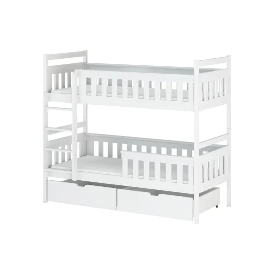 TEZO 80x200 white bunk bed Lano Furniture