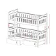 TEZO 80x160 grey bunk bed Lano Furniture