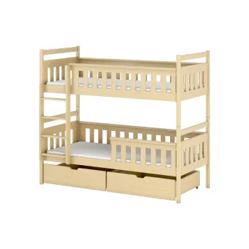 TEZO 80x160 pine bunk bed Lano Furniture