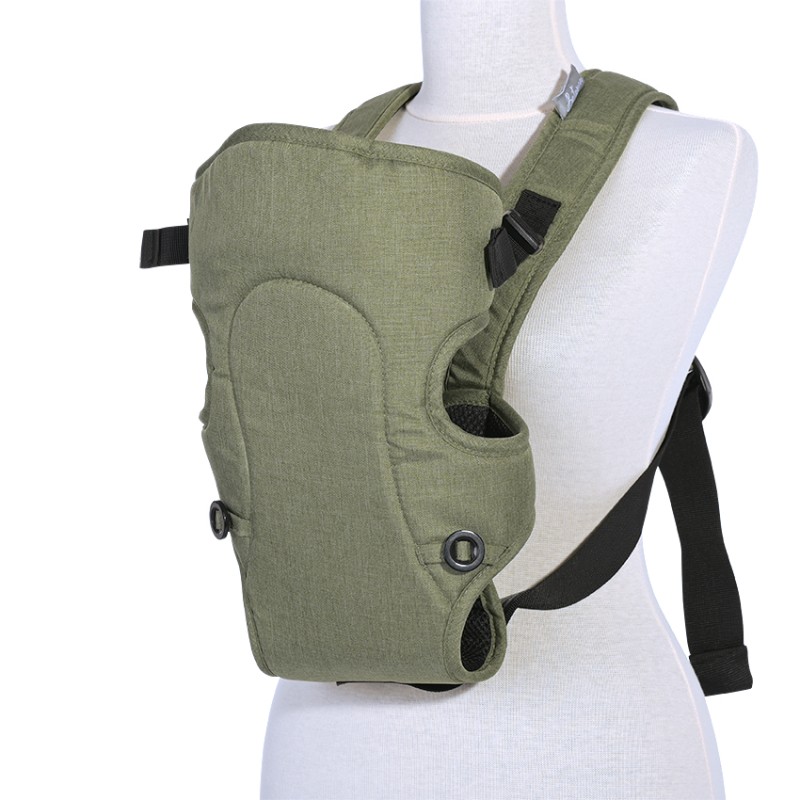 BABY CARRIER BETWЕEN LODEN GREEN&BLACK
