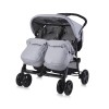 BABY STROLLER TWIN COOL GREY+BAG