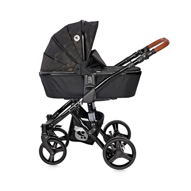 BABY STROLLER RIMINI + BAG FOREST GREEN & BLACK