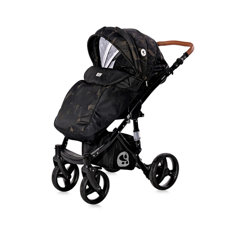 BABY STROLLER RIMINI + BAG FOREST GREEN & BLACK