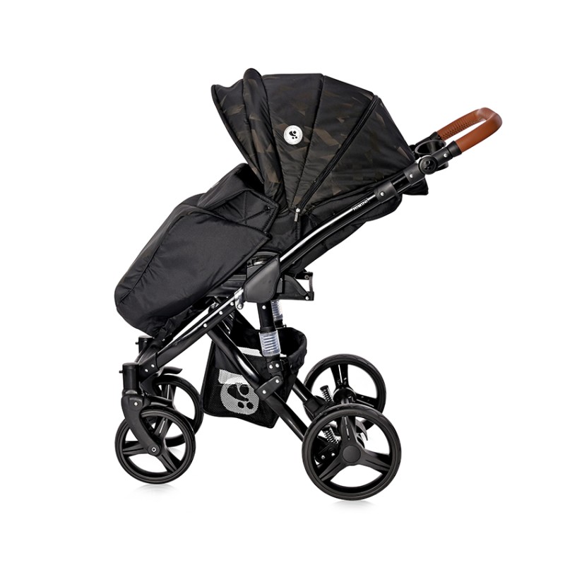 BABY STROLLER RIMINI + BAG FOREST GREEN & BLACK