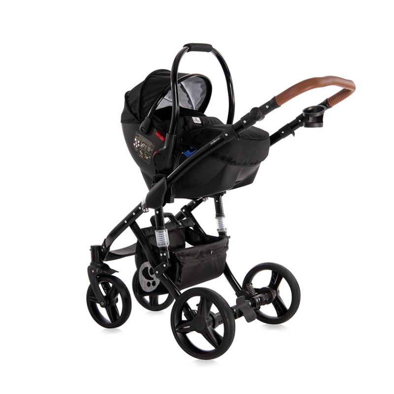 BABY STROLLER RIMINI + BAG FOREST GREEN & BLACK