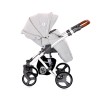 BABY STROLLER RIMINI + MAMA BAG GREY & BLACK DOTS
